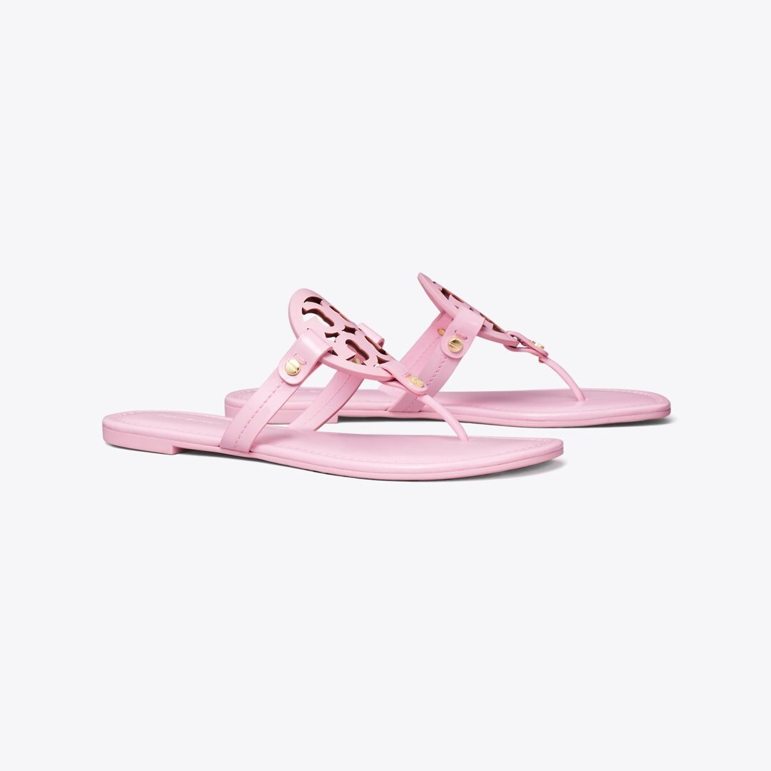 Tory Burch Miller Patent Sandal Petunia