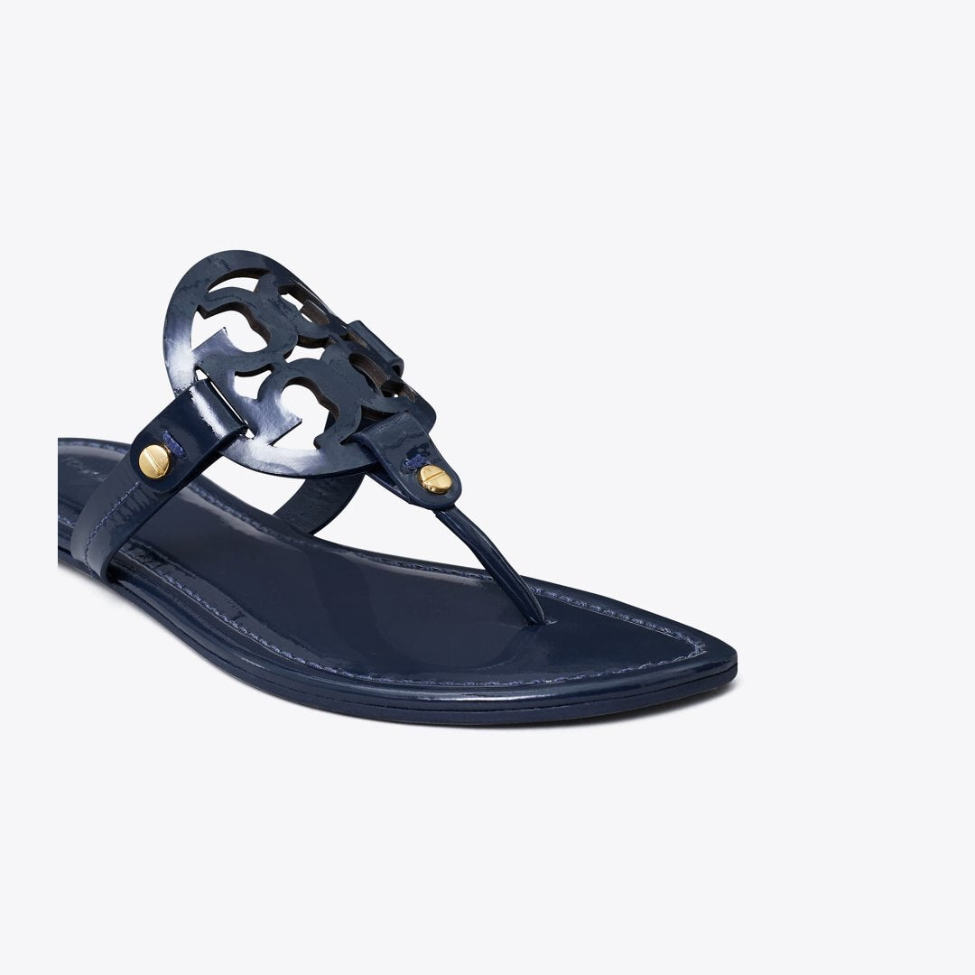 Tory Burch Miller Patent Sandal Perfect Navy