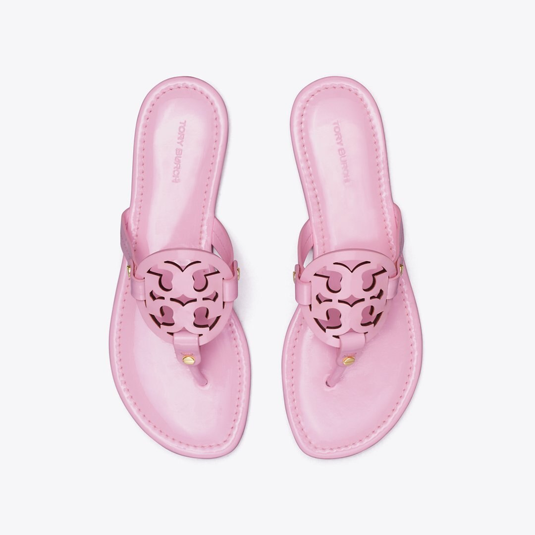 Tory Burch Miller Patent Sandal Petunia