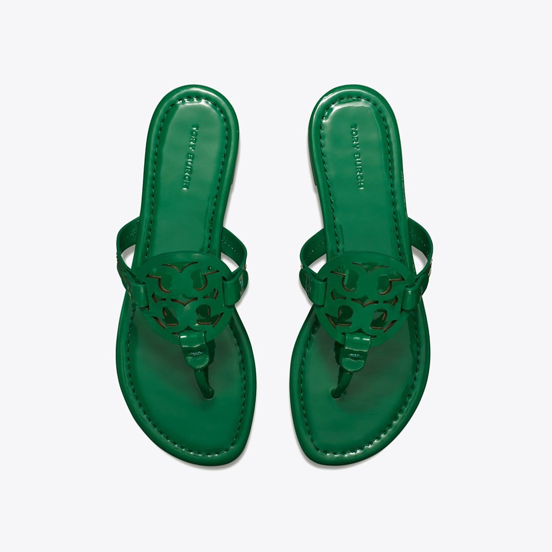 Tory Burch Miller Patent Sandal GRASS