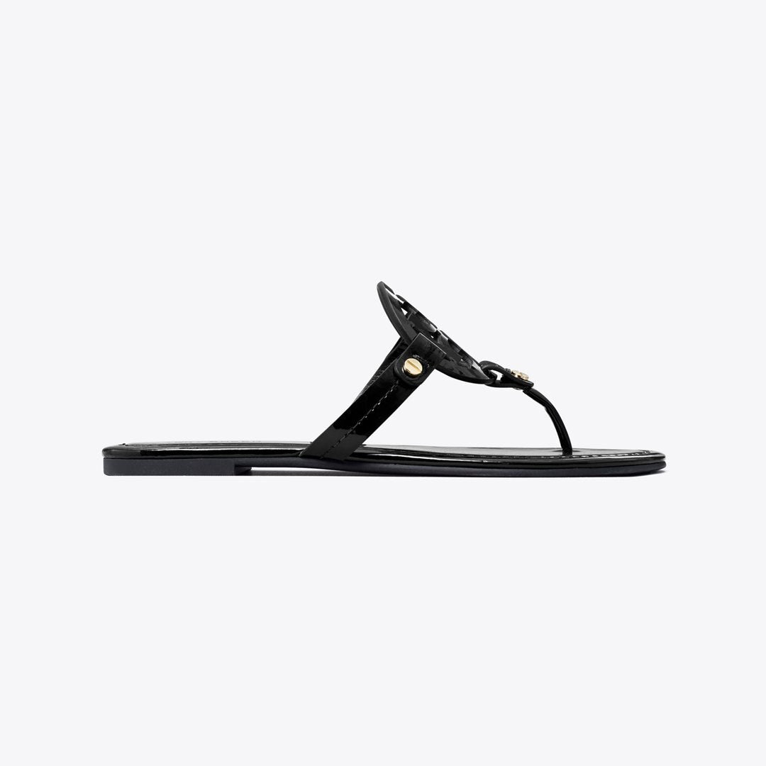 Tory Burch Miller Patent Sandal Perfect Black