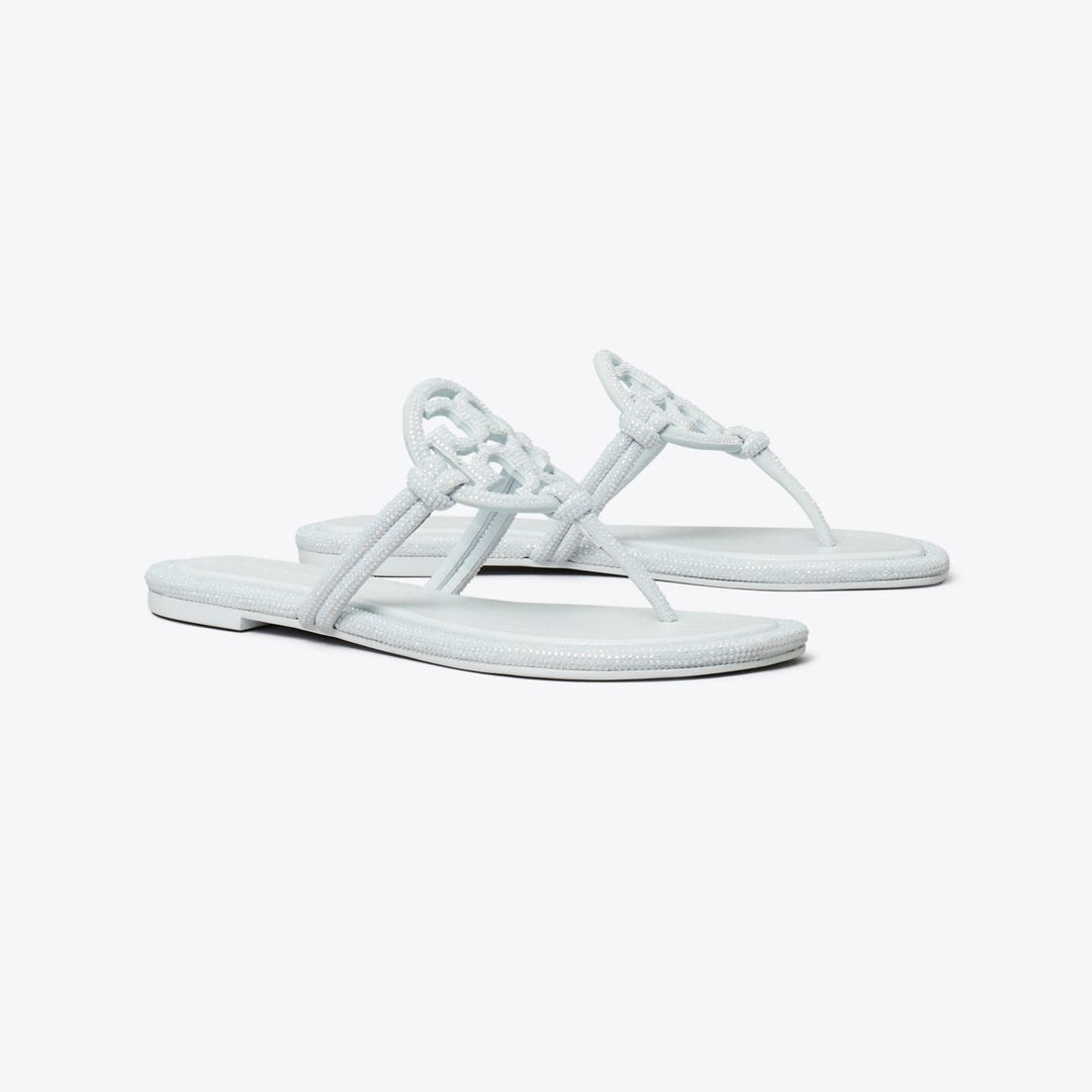 Tory Burch Miller Pav Knotted Sandal LIGHT SUMMIT