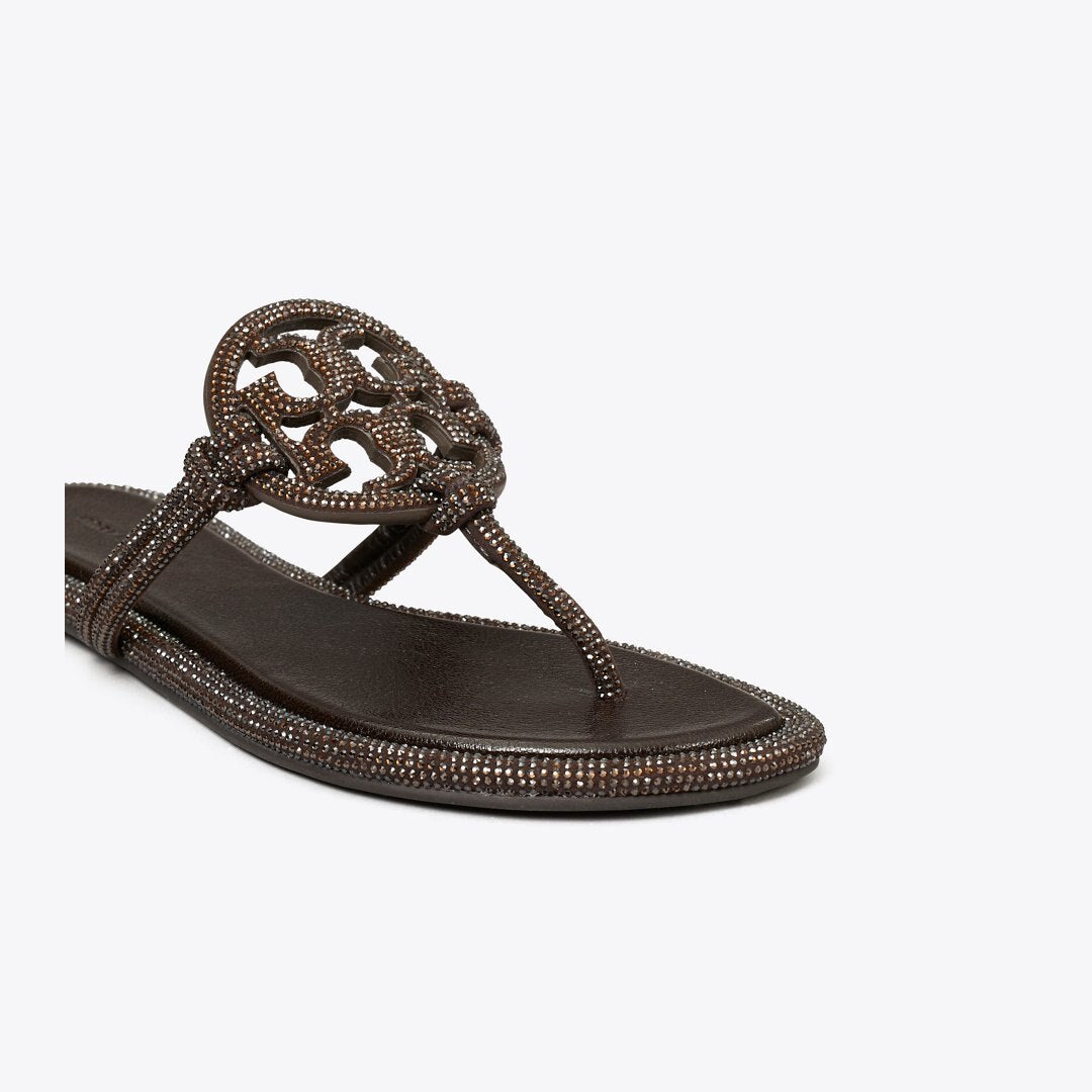 Tory Burch Miller Pav Knotted Sandal COCOA