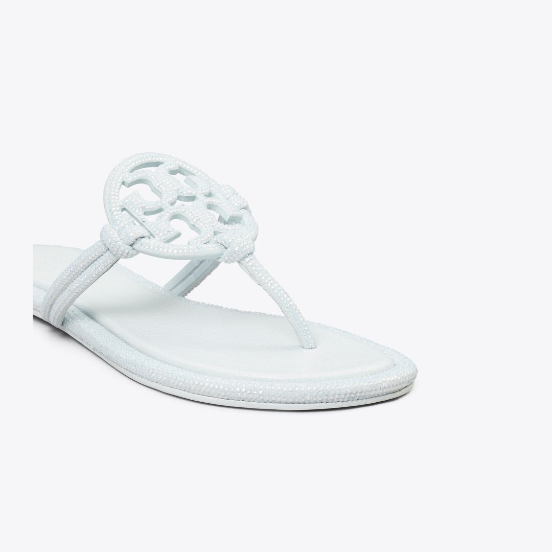 Tory Burch Miller Pav Knotted Sandal LIGHT SUMMIT