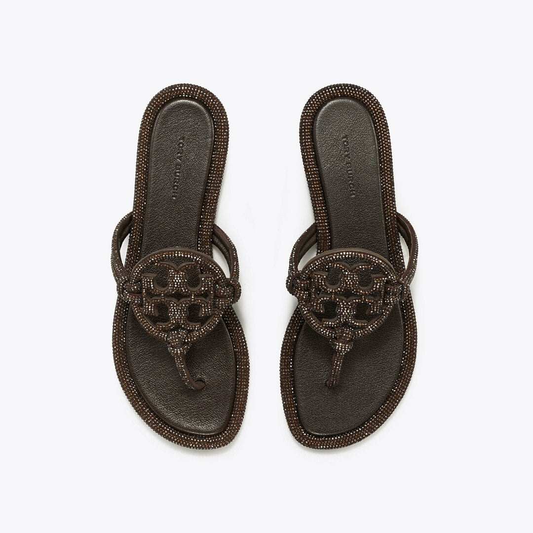 Tory Burch Miller Pav Knotted Sandal COCOA