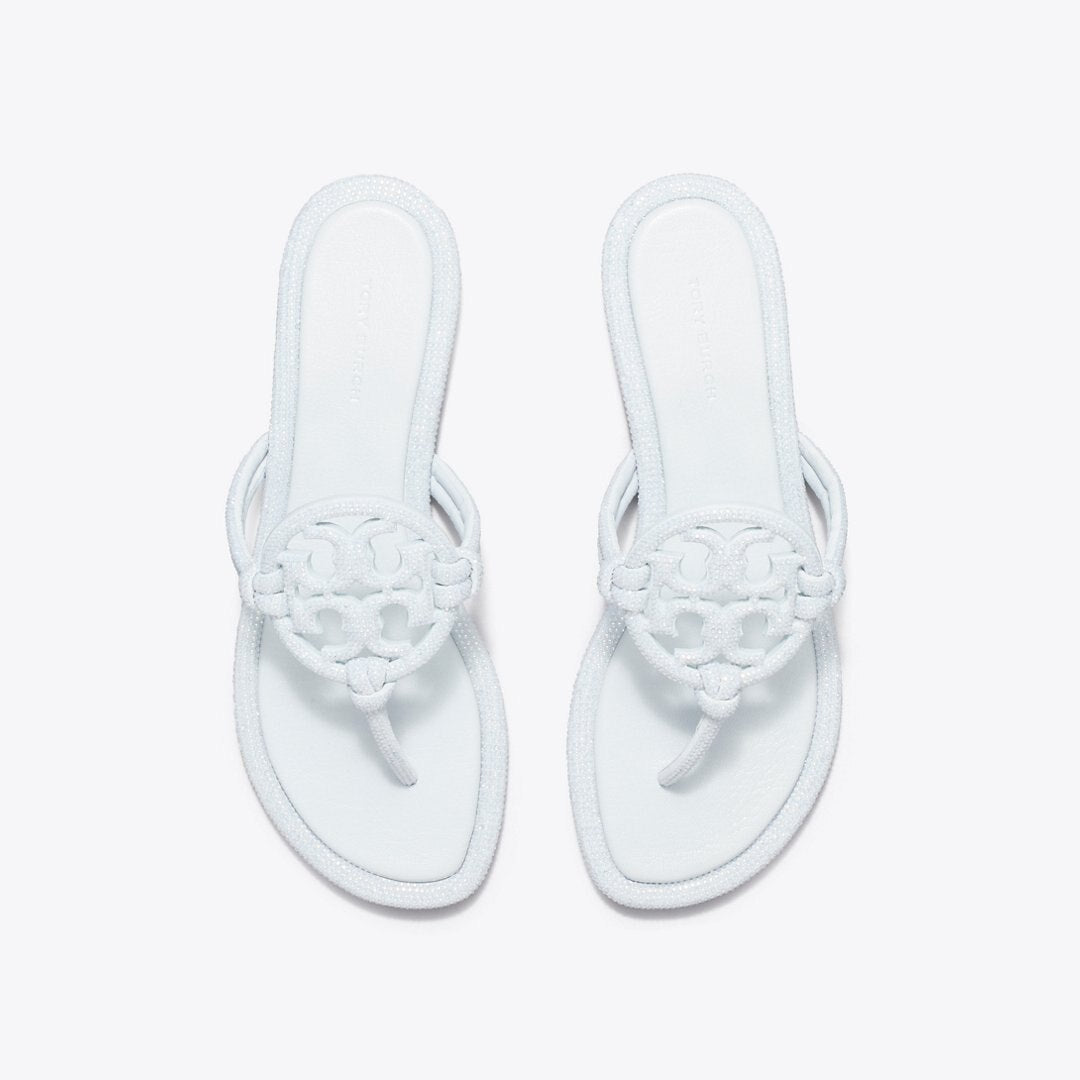 Tory Burch Miller Pav Knotted Sandal LIGHT SUMMIT