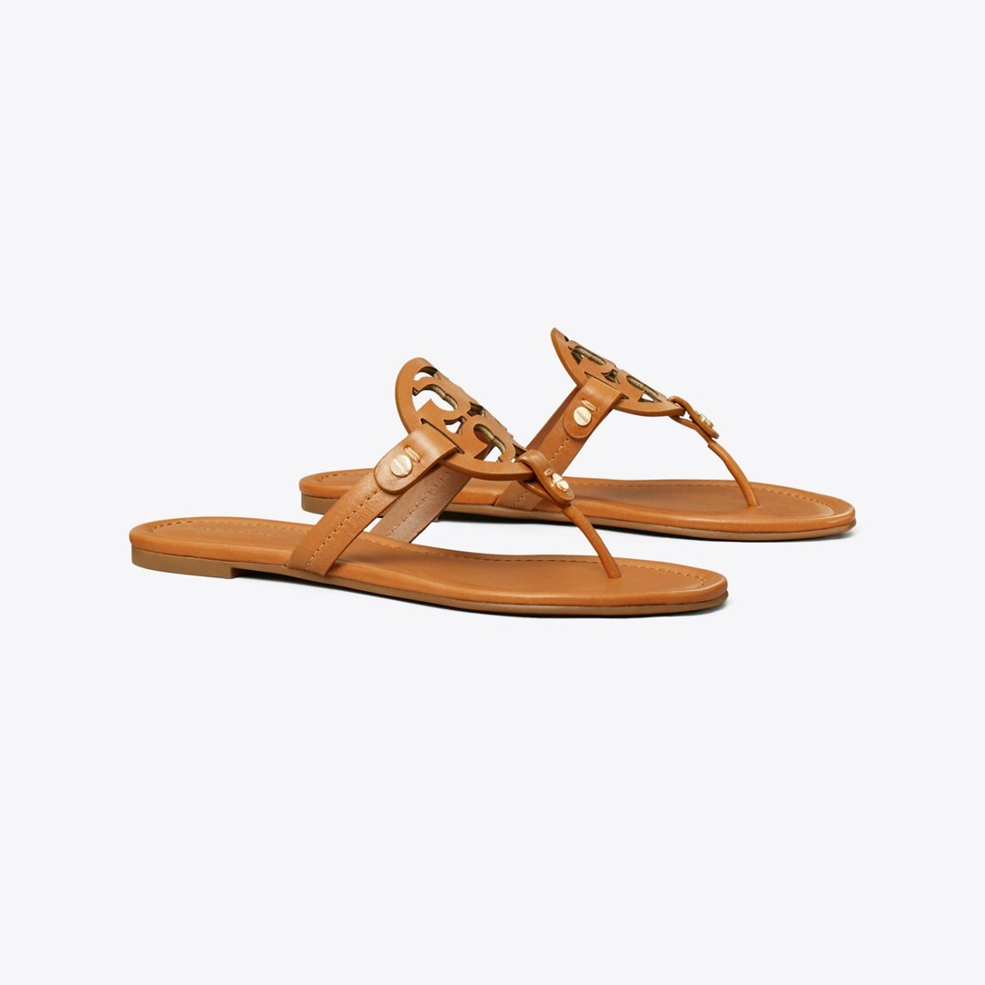 Tory Burch Miller Sandal Vintage Vachetta