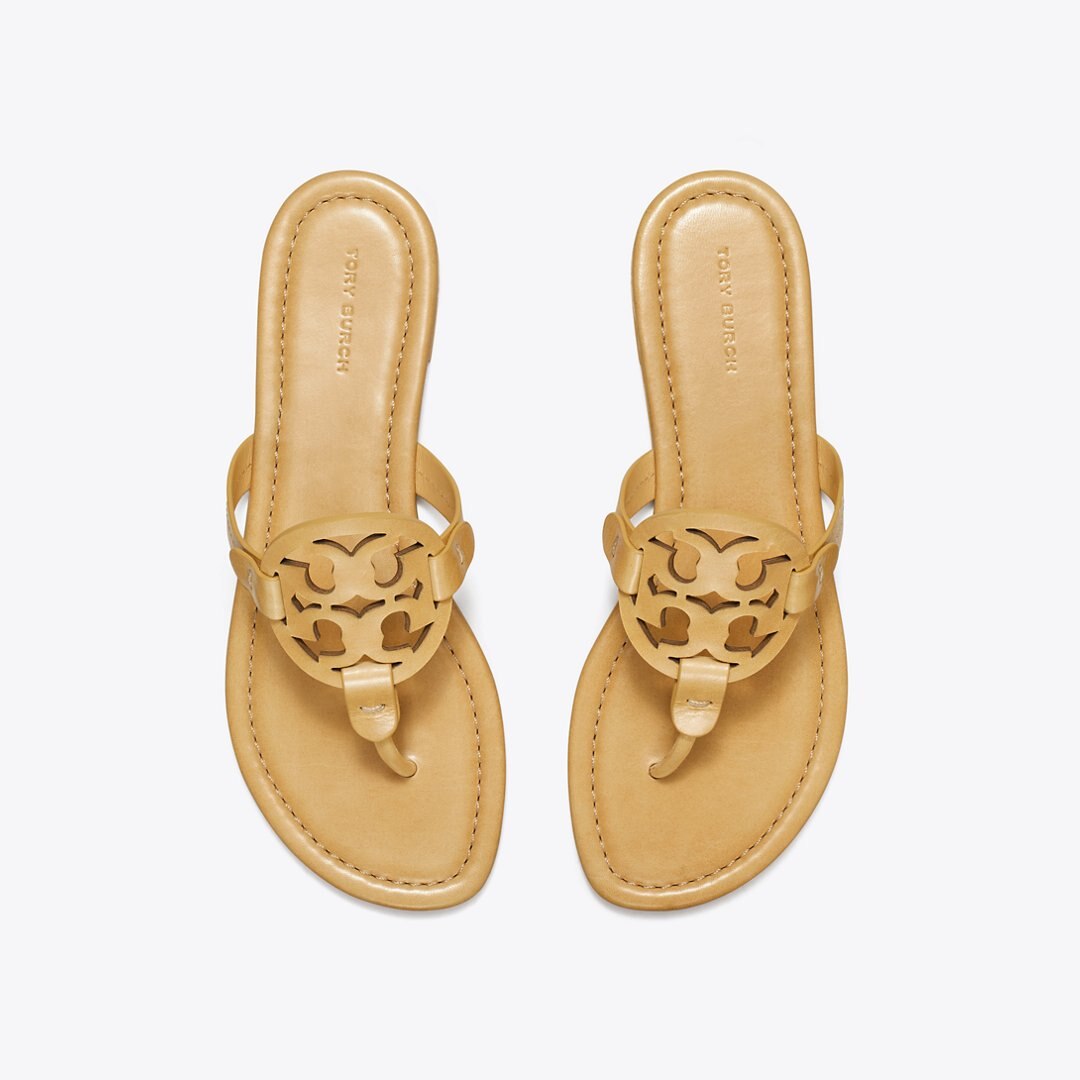 Tory Burch Miller Sandal HONEYCOMB TAN