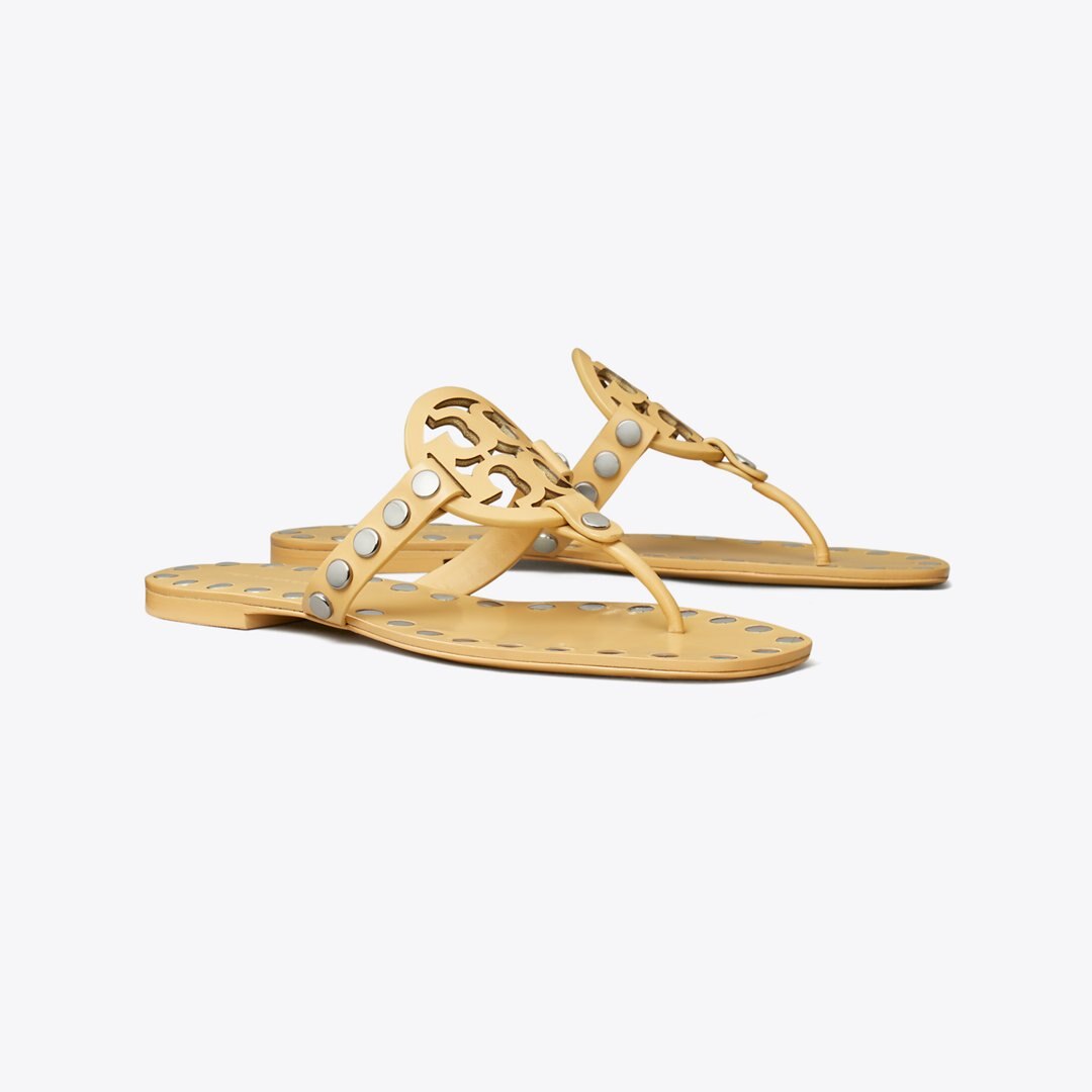 Tory Burch Miller Studded Sandal CANTUCCI / SILVER