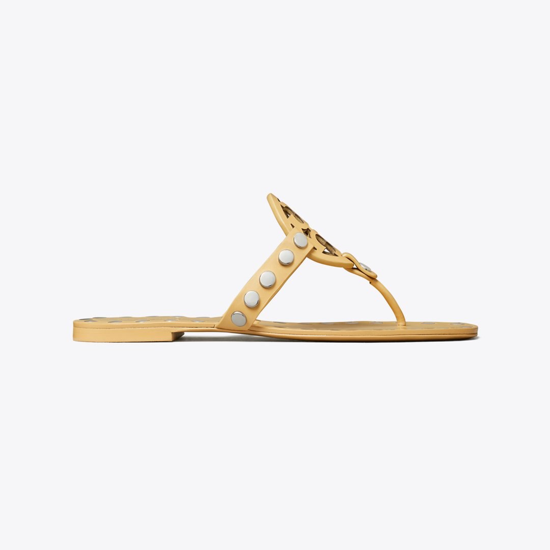 Tory Burch Miller Studded Sandal CANTUCCI / SILVER