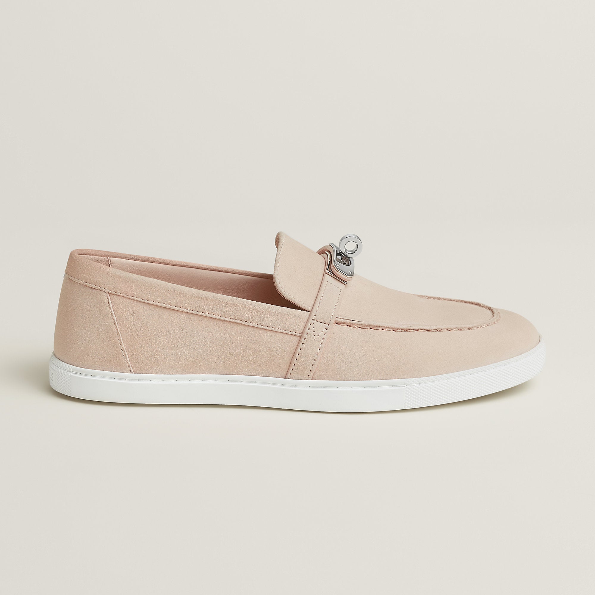 Hermes Mind Loafer Rose Palomino