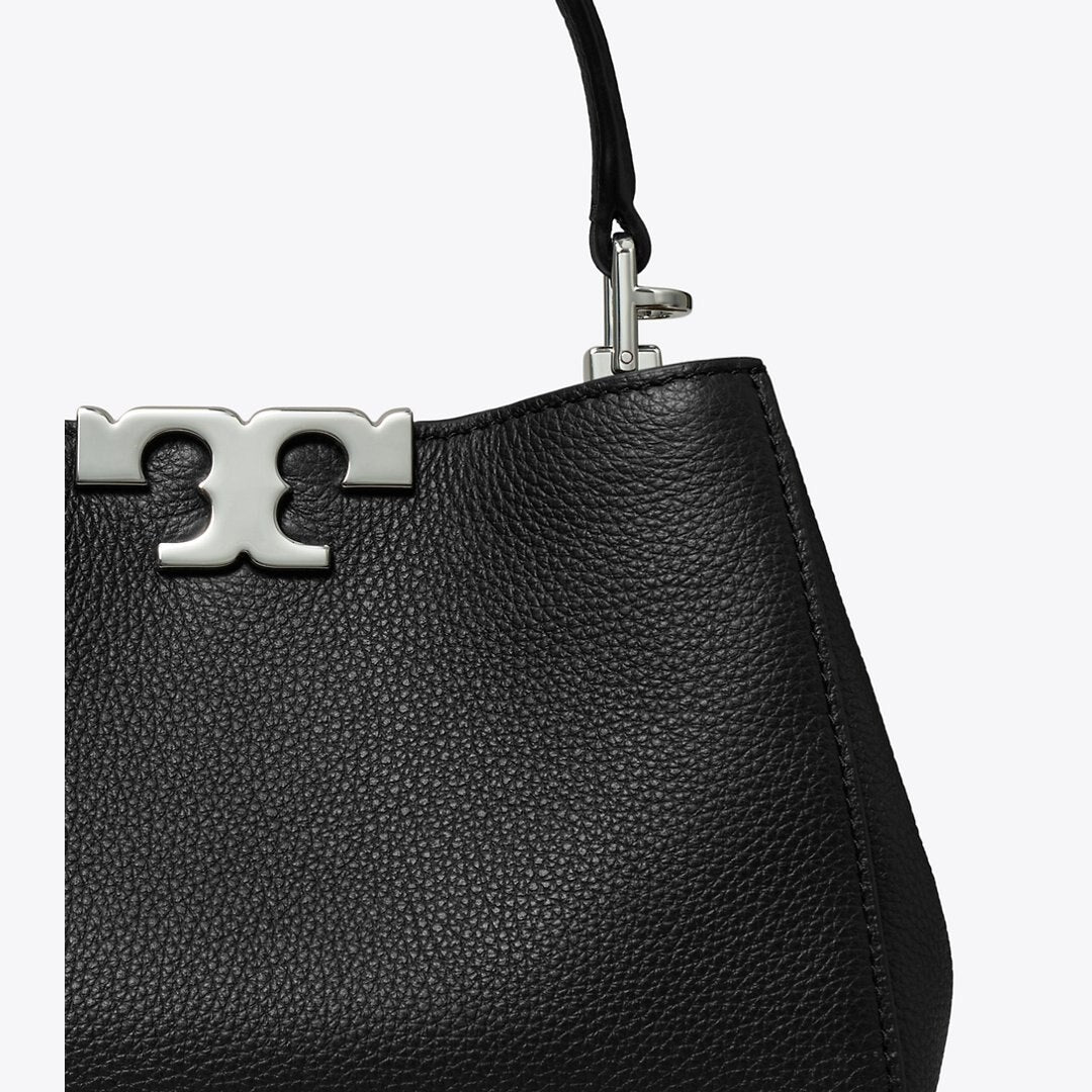 Tory Burch Mini Eleanor Soft Satchel Black