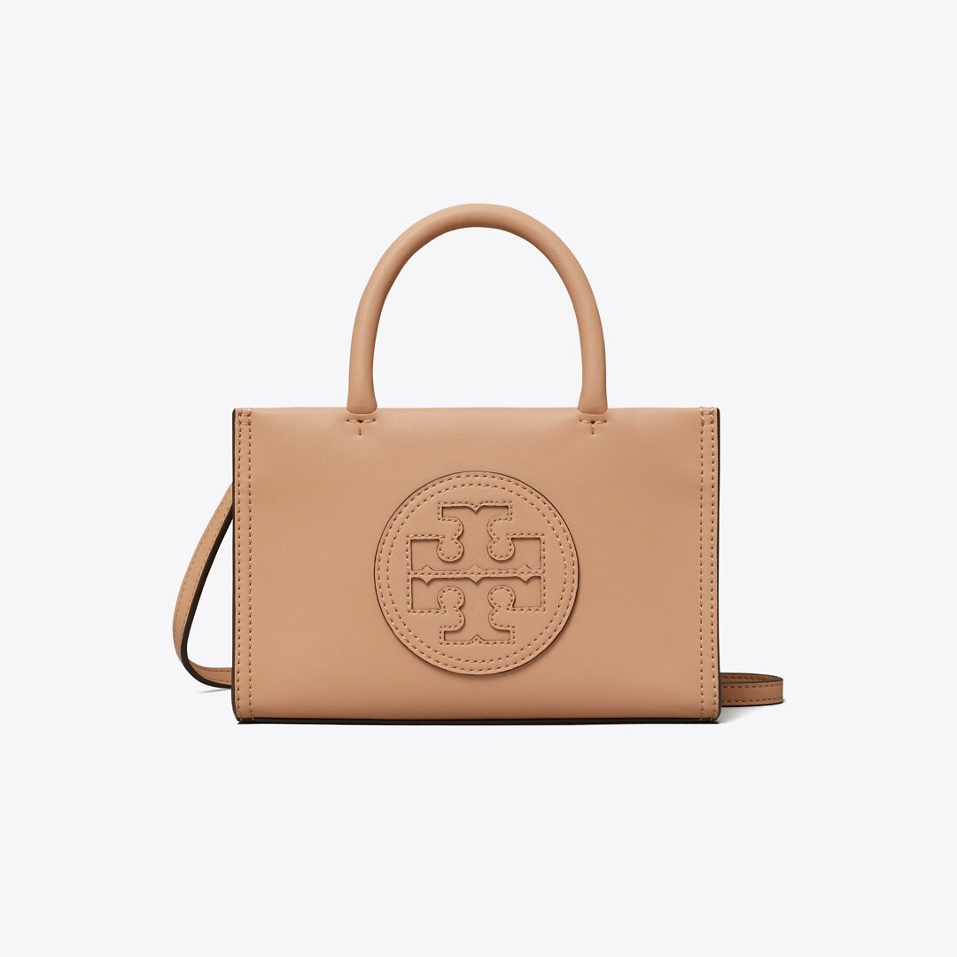 Tory Burch Mini Ella Bio Tote Light Sand