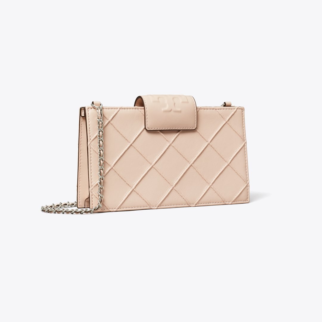 Tory Burch Mini Fleming Crossbody Soft Pink