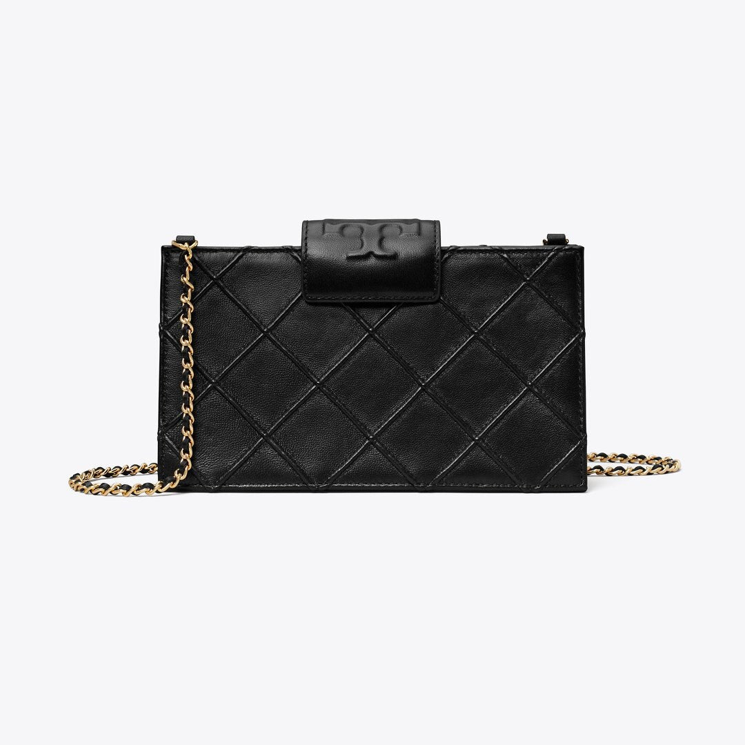 Tory Burch Mini Fleming Crossbody Black
