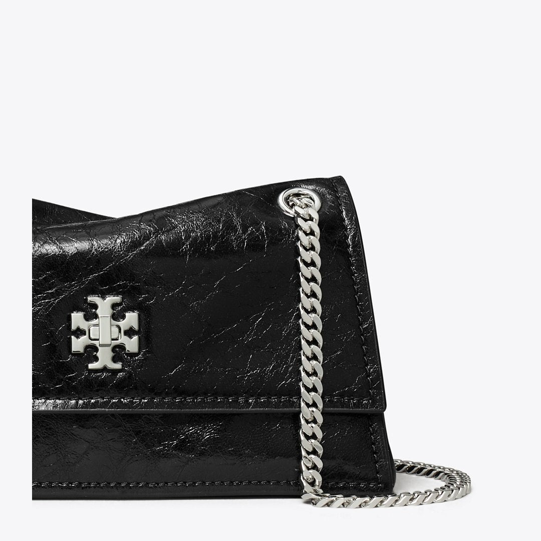 Tory Burch Mini Kira Turnlock Shoulder Bag Black