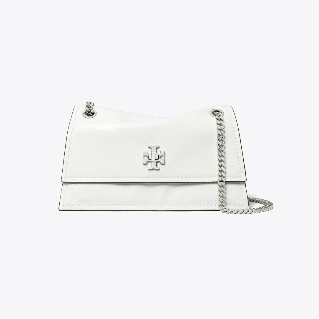 Tory Burch Mini Kira Turnlock Shoulder Bag BIANCO