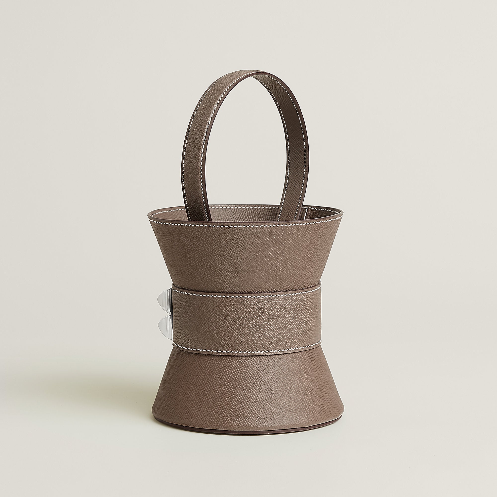 Hermes Mini Medor Bag Toupe