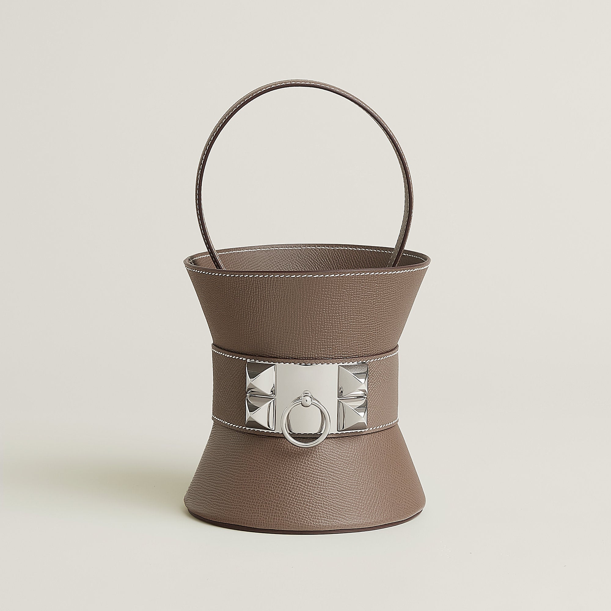 Hermes Mini Medor Bag Toupe