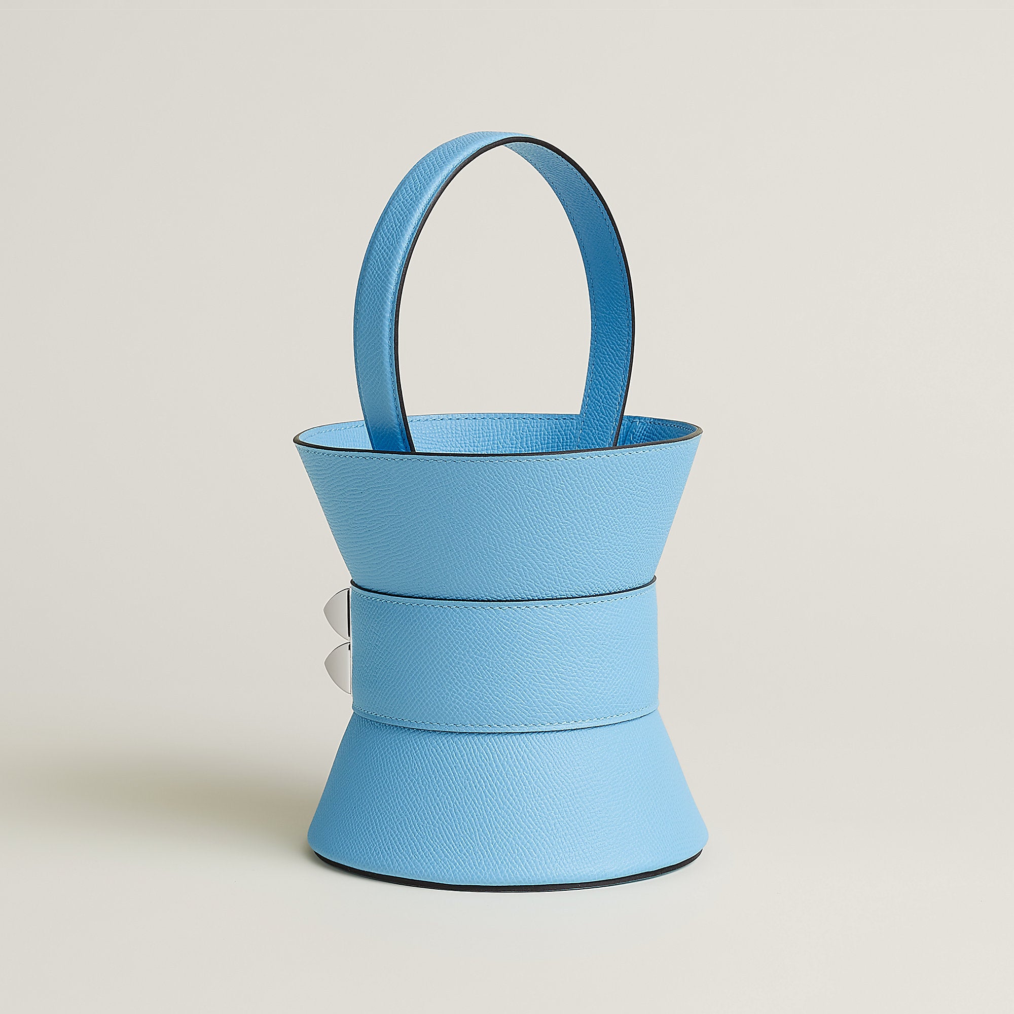 Hermes Mini Medor Bag Cleste