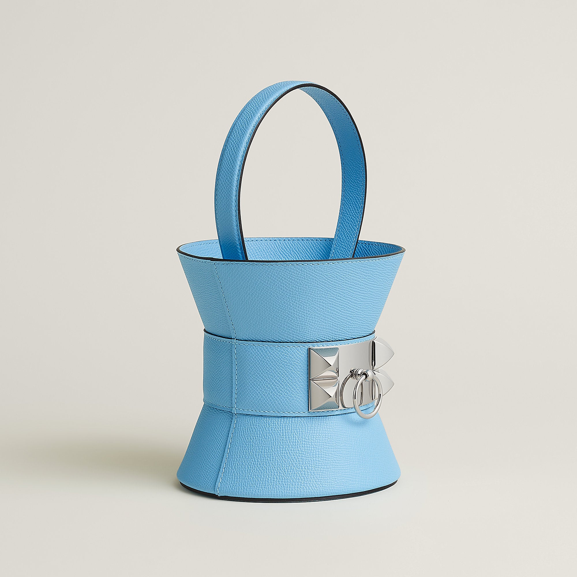 Hermes Mini Medor Bag Cleste