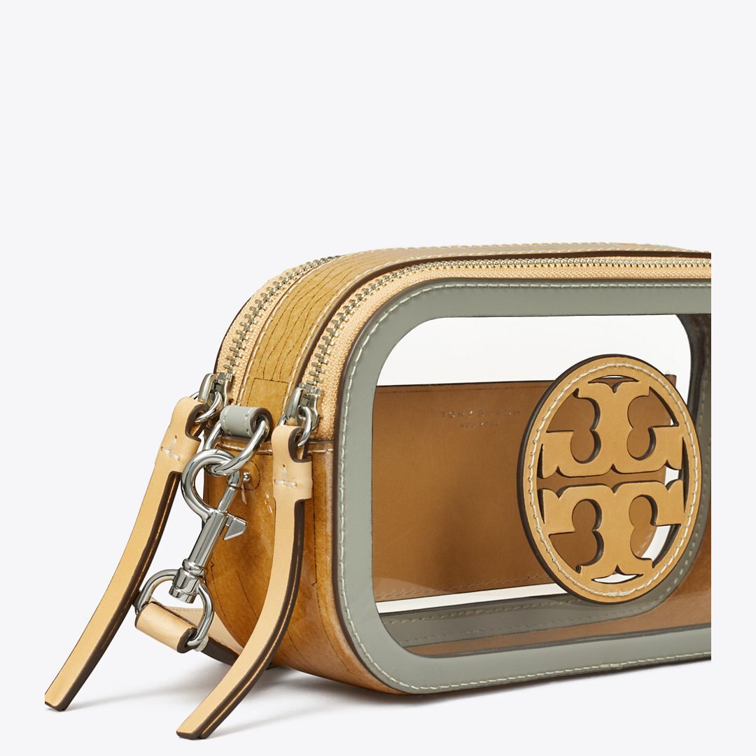 Tory Burch Mini Miller Clear Crossbody Bag Clear
