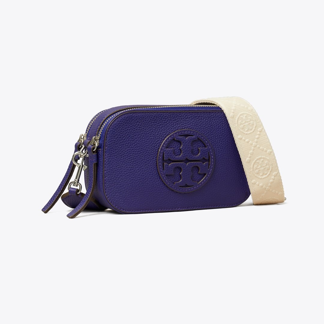 Tory Burch Mini Miller Crossbody Bag Ballpoint Blue