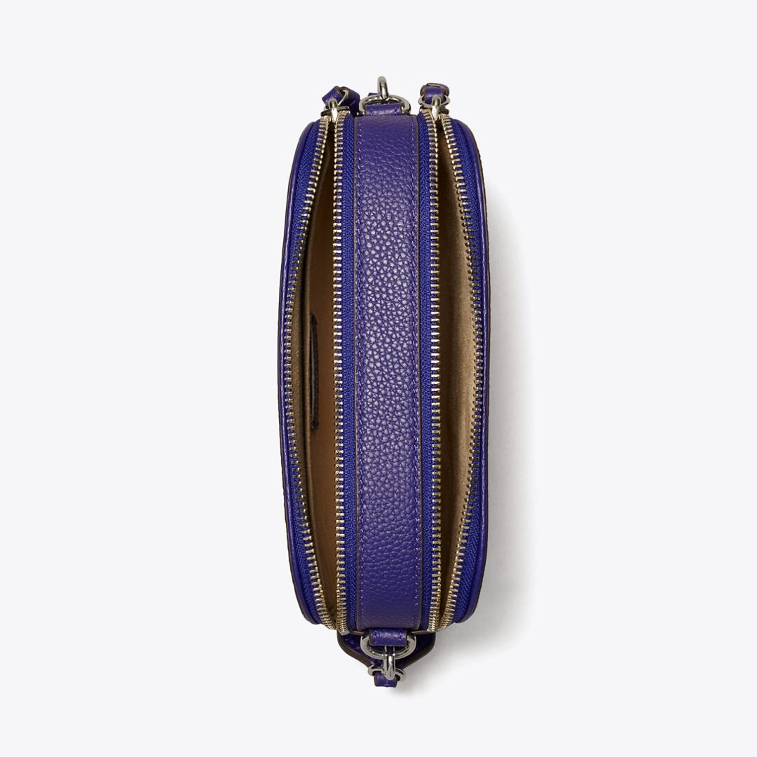 Tory Burch Mini Miller Crossbody Bag Ballpoint Blue