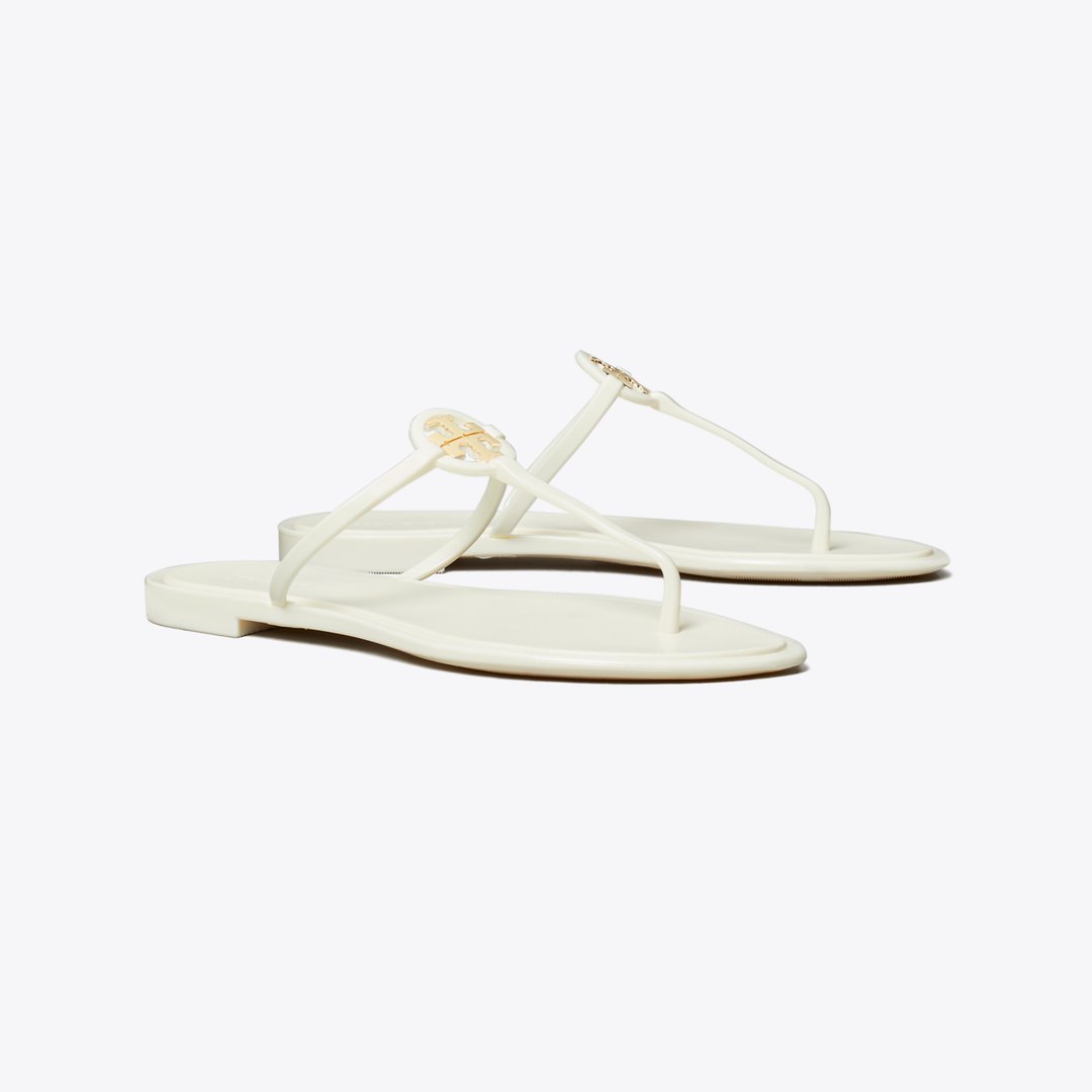 Tory Burch Mini Miller Jelly Sandal IVORY / GOLD