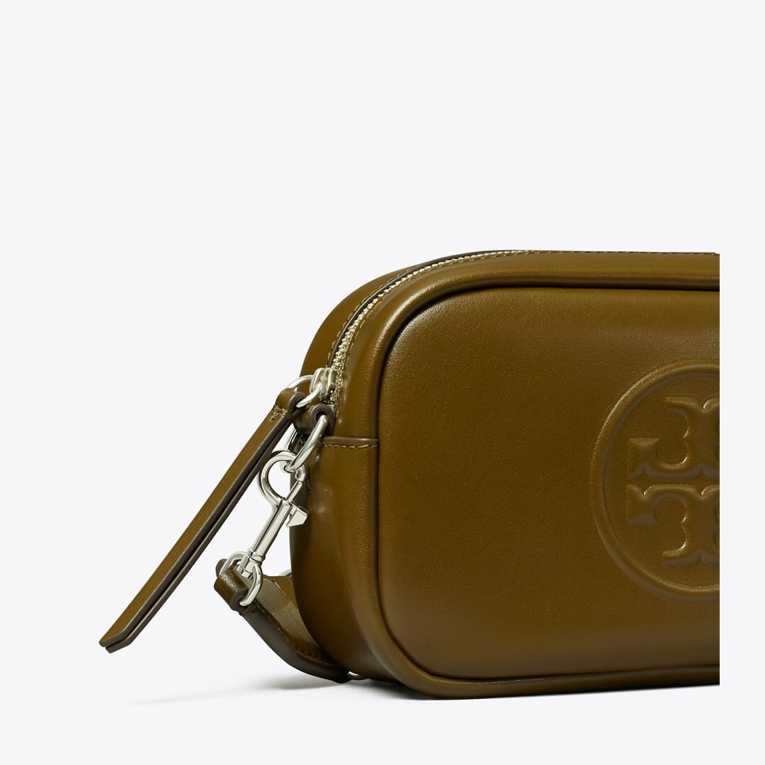 Tory Burch Mini Miller natuura Crossbody Bag Dark Olive