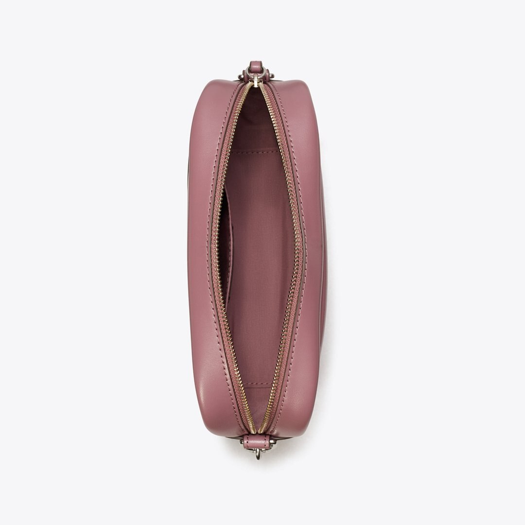 Tory Burch Mini Miller natuura Crossbody Bag Mauve