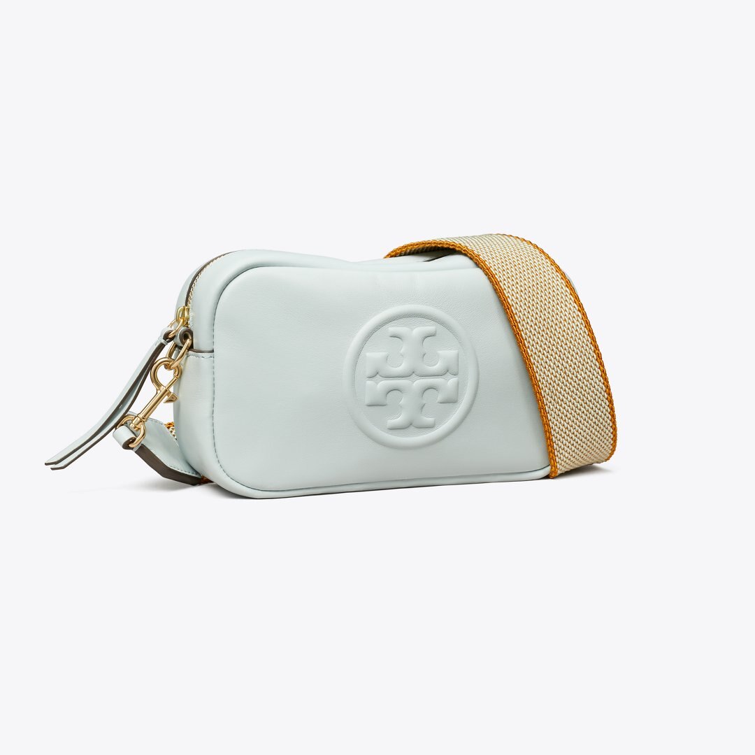 Tory Burch Mini Miller Soft Crossbody Bag Light Sea