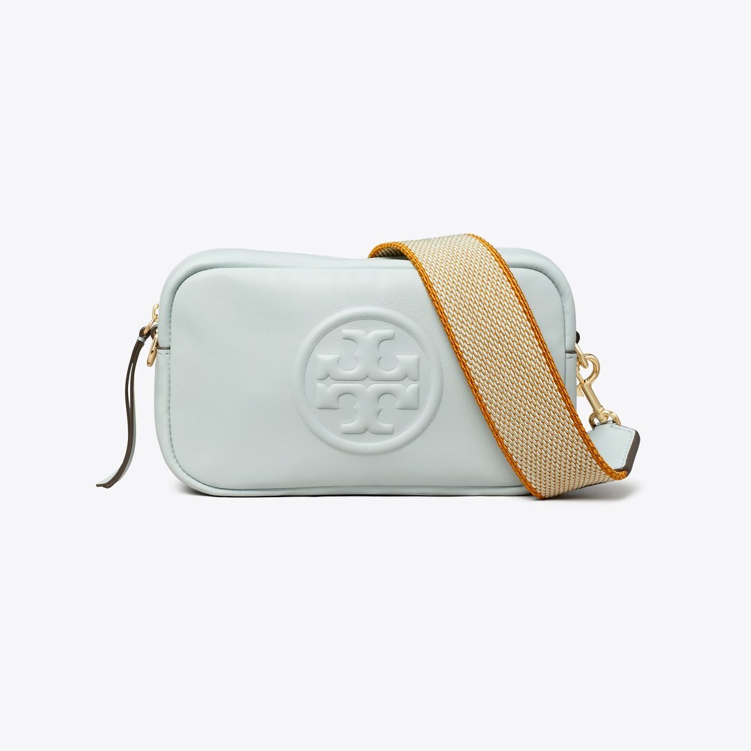 Tory Burch Mini Miller Soft Crossbody Bag Light Sea