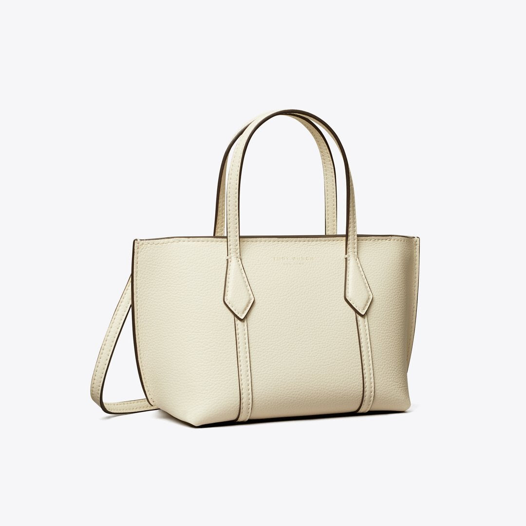 Tory Burch Mini Perry Tote Warm White