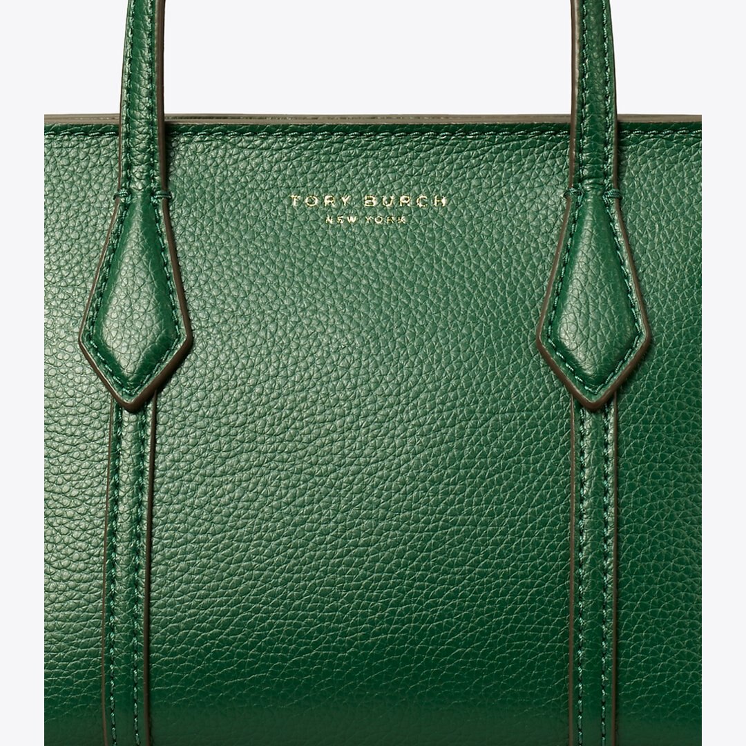 Tory Burch Mini Perry Tote Dark Kale