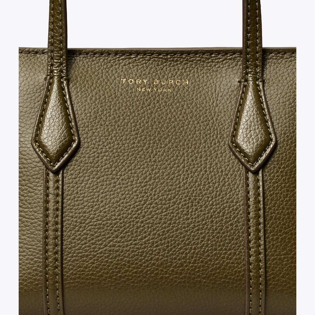 Tory Burch Mini Perry Tote Leccio