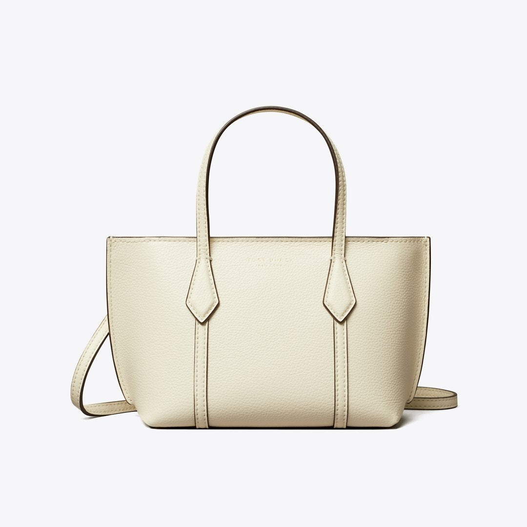 Tory Burch Mini Perry Tote Warm White
