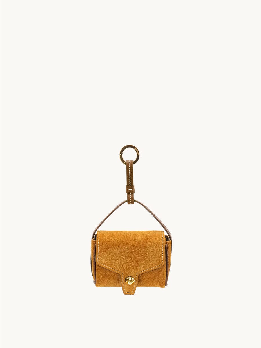 Songmont Mini Yore Airpods Case Ochre
