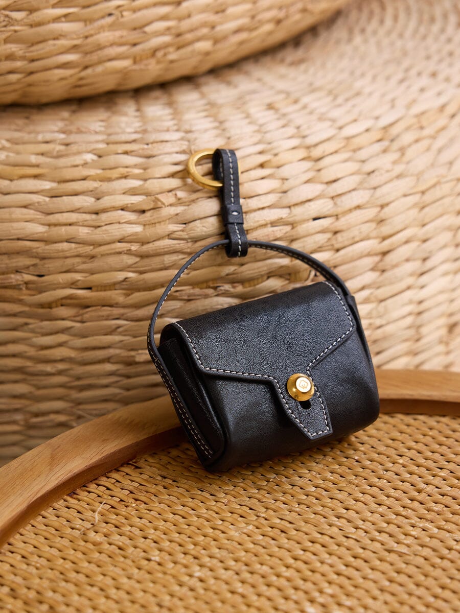 Songmont Mini Yore Airpods Case Onyx