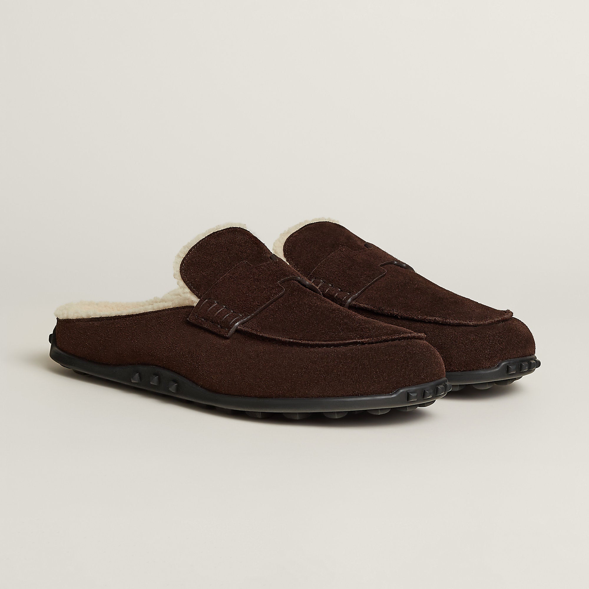 Hermes Mix Mule Marron Bne