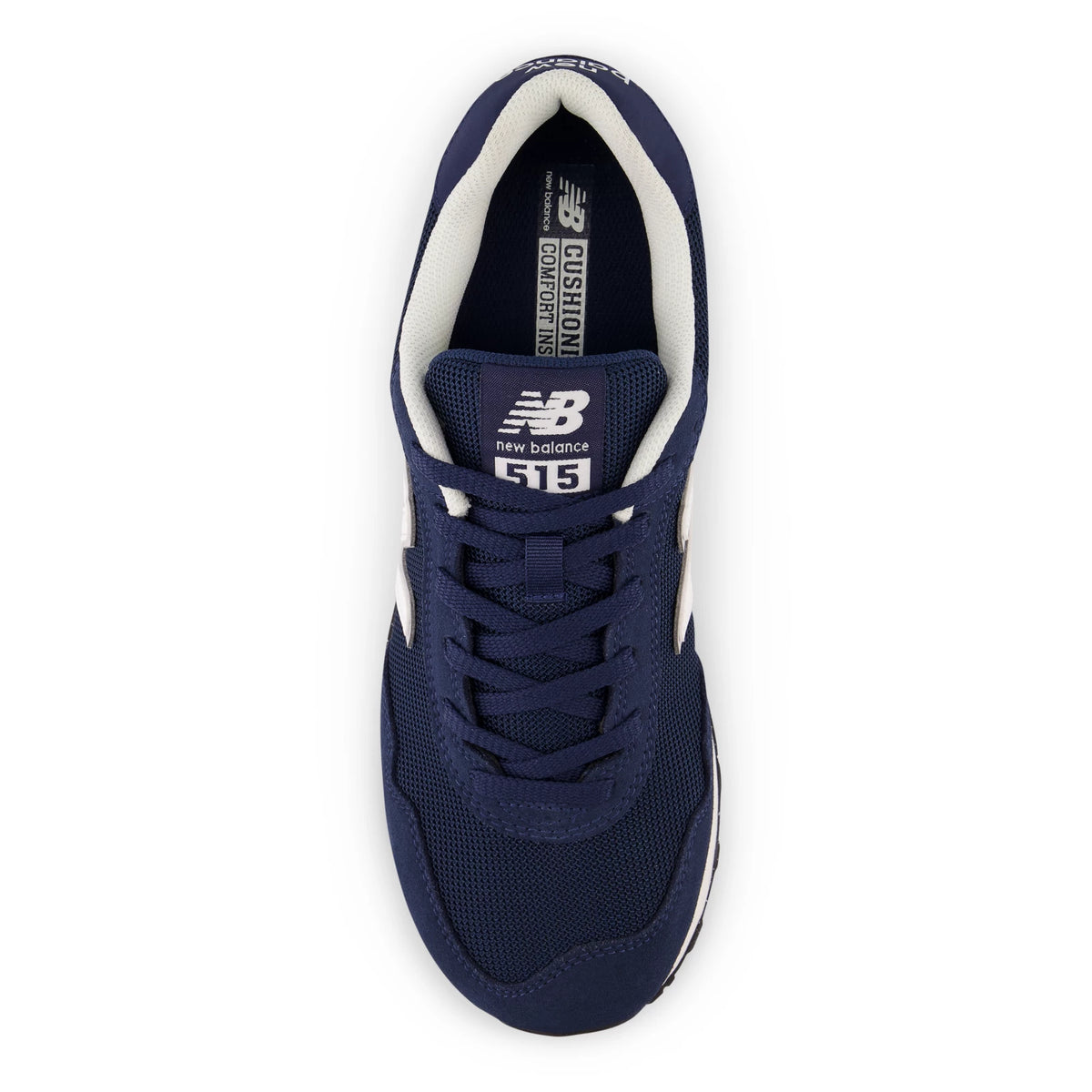 New Balance 515 Nb Navy with White and Aluminum Grey
