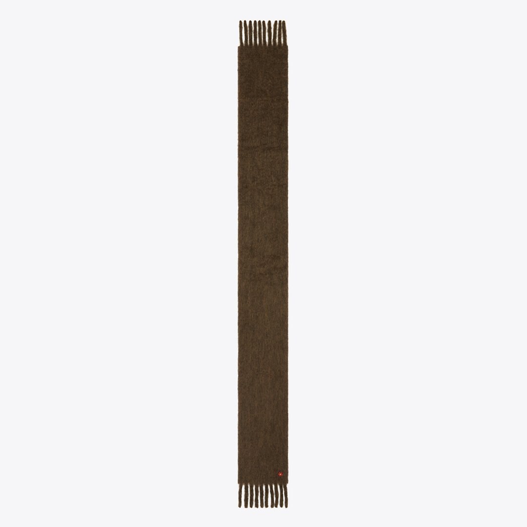 Tory Burch Mohair Scarf Chocolate
