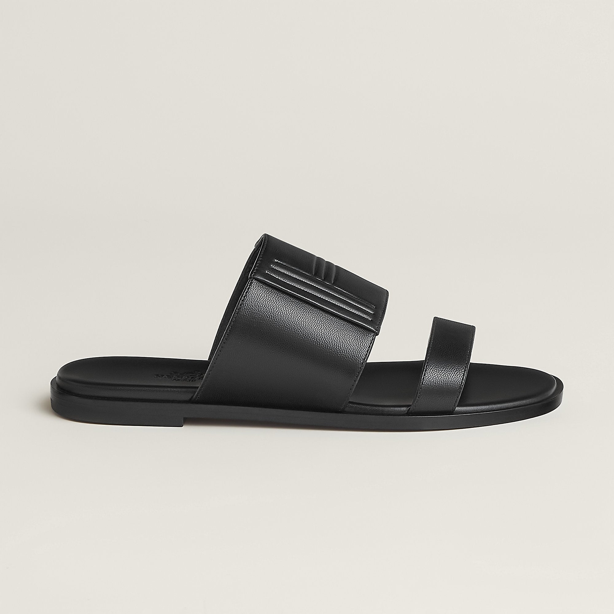 Hermes Mona Sandal Noir