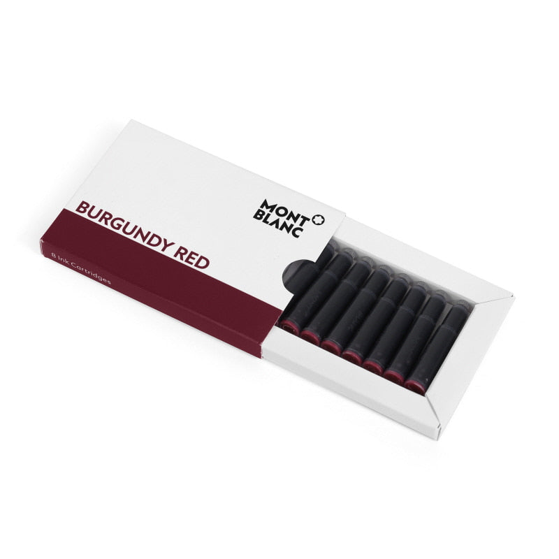 Montblanc Burgundy Red 8 Ink Cartridge