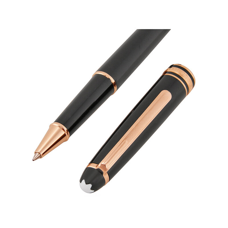 Montblanc Meisterstuck Classique Rose Gold Rollerball Pen 112678