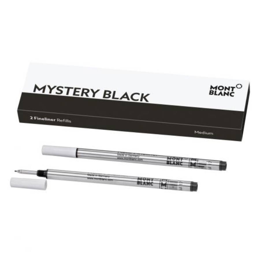 Montblanc Mystery Black 2 Fineliner Refills - Medium