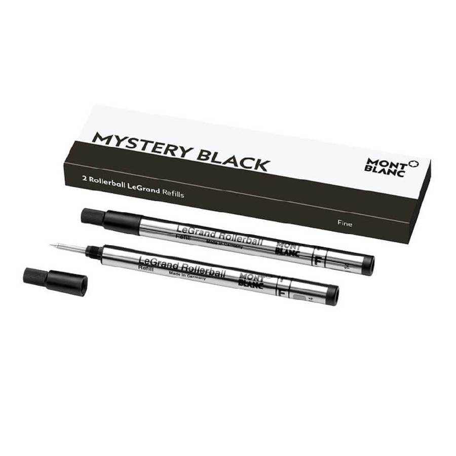 Montblanc Mystery Black 2 Rollerball Legrand Refills - Fine