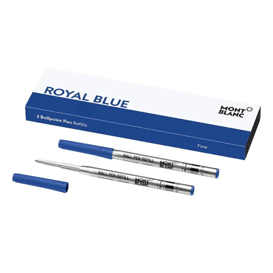 Montblanc Royal Blue 2 Ballpoint Pen Refill - Fine