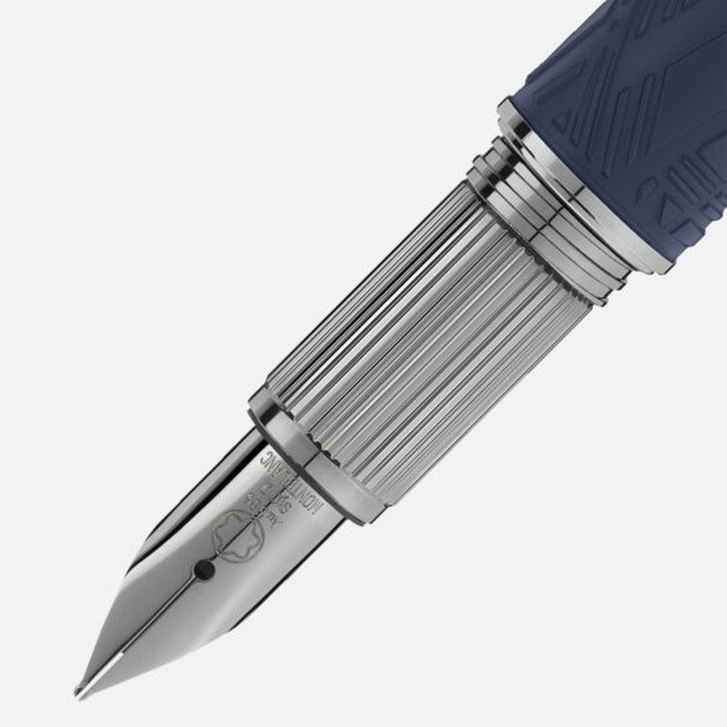 Montblanc Starwalker Space Blue Doue Fountain Pen