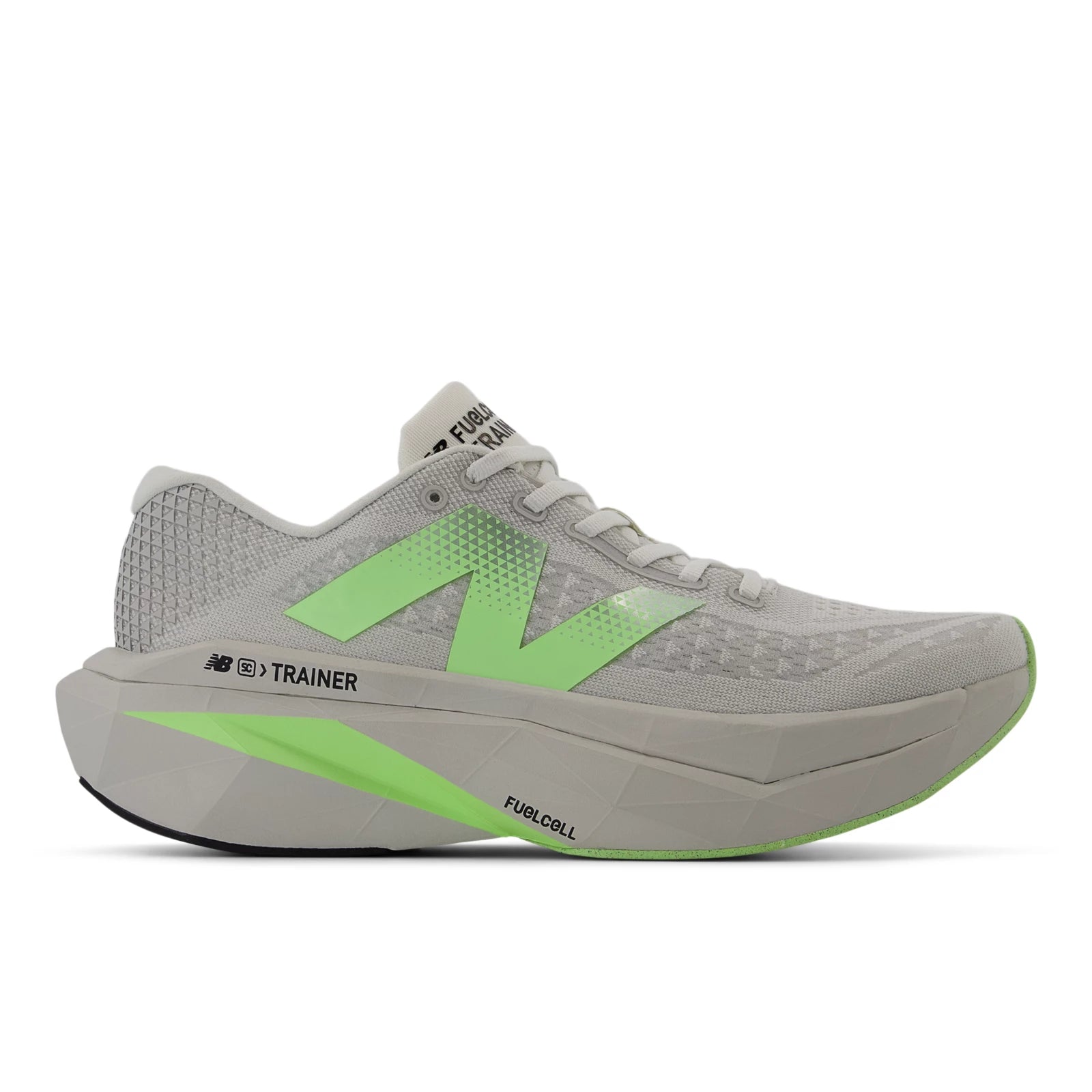 New Balance Fuelcell Supercomp Trainer V3 Grey Matter With Mint Flash And Silver Metallic Grey Matter With Mint Flash And Silver Metallic
